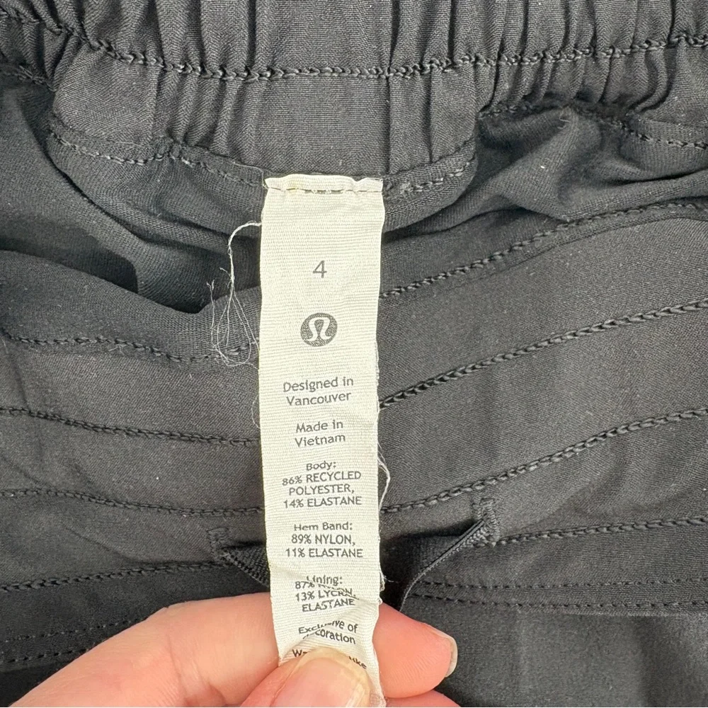 lululemon Hotty hot skort 4 high rise Black Women's Skort Athletic Tennis Skirt